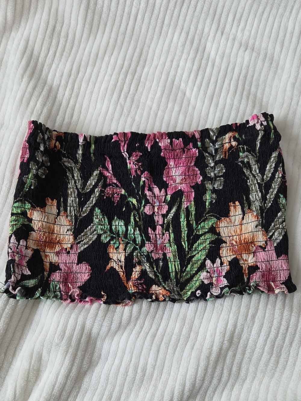 Hurley Floral Tube Top